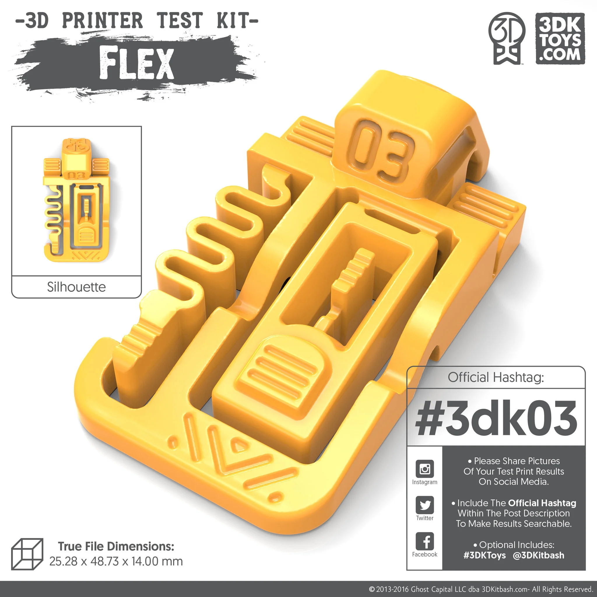 3D Printer Test Kit 2.0 - Image 4