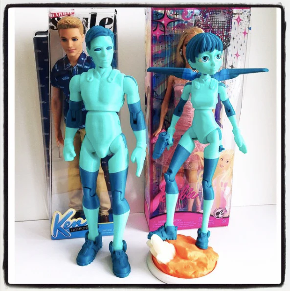 NiQ, The 3D-Printable Action Figure - Image 5